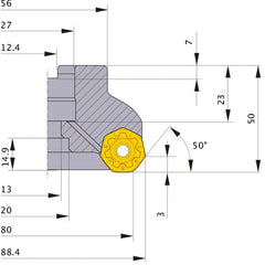 ‎AHX440S-080A10AR MILL