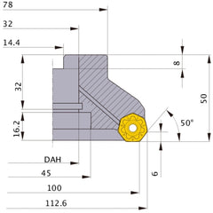 ‎AHX640S-100B07AR MILL