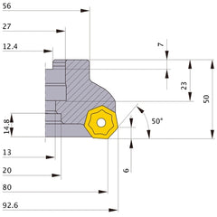 ‎AHX640W-080A10R MILL