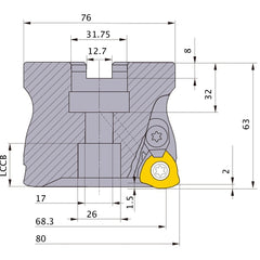 AJX12R08006D MILL
