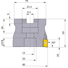 APX3000R08009CA MILL