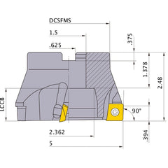 ASX400R0506E FACE MILL