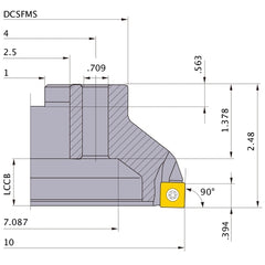 ASX400R1022M FACE MILL