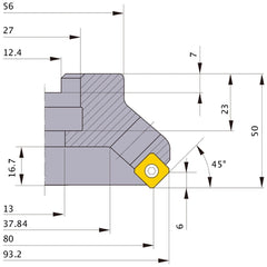 ‎ASX445-080A08R FACE MILL