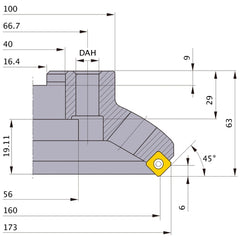 ‎ASX445-160C16R MILL