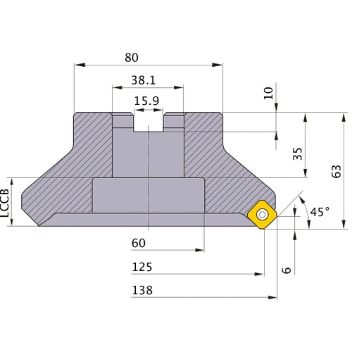 ASX445R12512E MILL