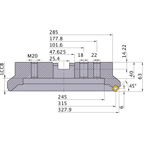 ASX445R31518P MILL
