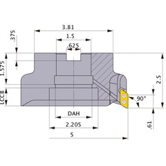 AXD4000UR0507EA FACE MILL