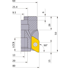 BXD4000R08005CA MILL