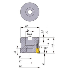 FMAX-063A12R MILL