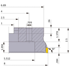 VOX400UR0826M FACE MILL