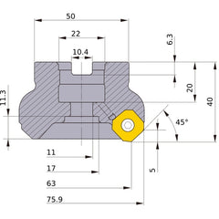 ‎WSX445-063A04AR MILL