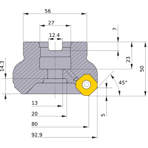 ‎WSX445-080A04AR MILL