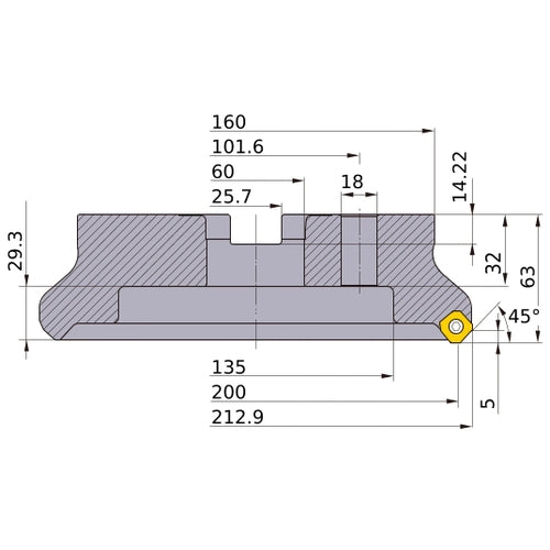 ‎WSX445-200C12NR MILL