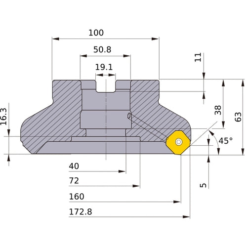WSX445R16016FA MILL