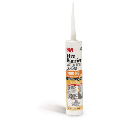 3M Fire Barrier Water Tight Sealant 1000 NS Gray 10.1 fl oz Cartridge - Industrial Tool & Supply