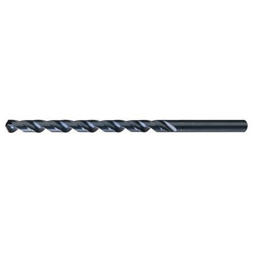 15/32″ RHS / RHC HSS 118 Degree Notched Point Extra Length Drill - Steam Oxide - Exact Industrial Supply