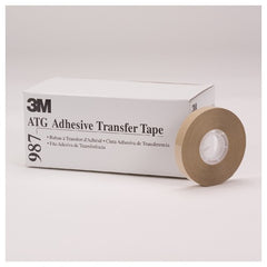 3M ATG Adhesive Transfer Tape 987 Clear 1/2″ × 60 yd 1.7 mil - Industrial Tool & Supply