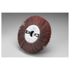 6 x 1 x 1" - 60 Grit - Ceramic Aluminum Oxide - Cloth Wheel 741E - Industrial Tool & Supply