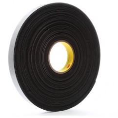 1X36 YDS 4516 BLACK VINYL FOAM TAPE - Industrial Tool & Supply