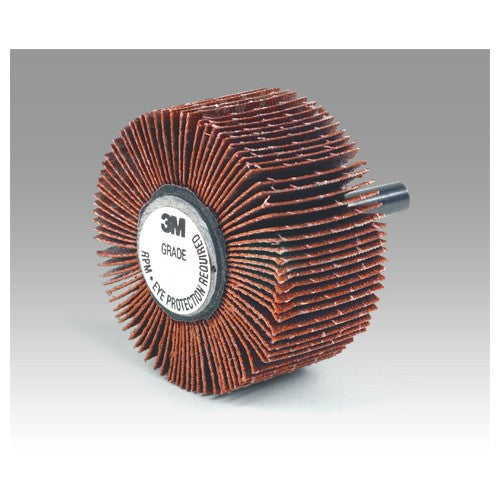 ‎3M Flap Wheel 747D Type 83 1-1/2″ × 1″ × 1/4″ 60 X-weight - Industrial Tool & Supply