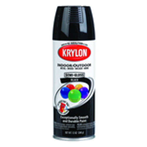 Interior/Exterior Industrial Maintenance Paint Gloss Black - Industrial Tool & Supply