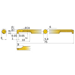 ‎CG0610RS-10 VP15TF BORING BAR