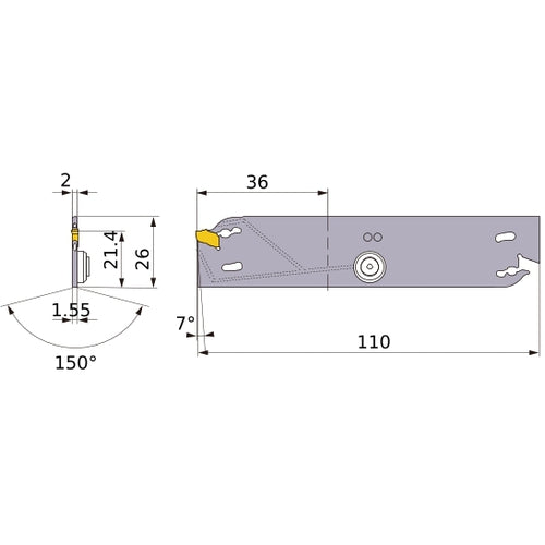GWB26NA2-D36-C HOLDER