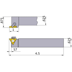 ‎MTVOL-10-3B TURNING HOLDER