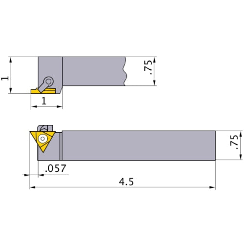 ‎MTVOL-12-3B TURNING HOLDER