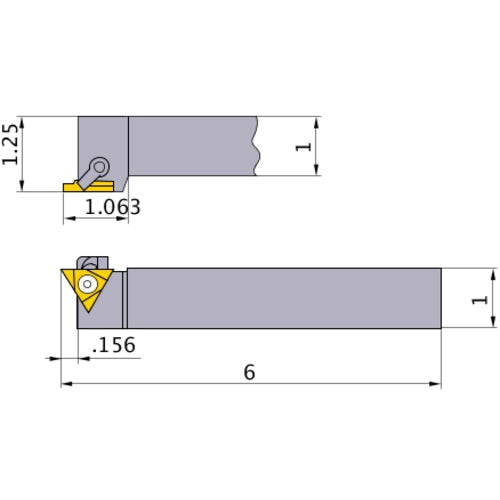 ‎MTVOL-16-4D TURNING HOLDER