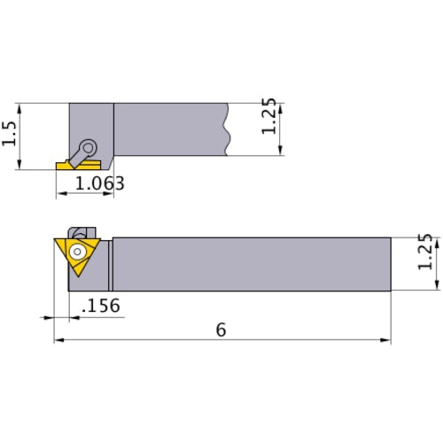 ‎MTVOL-20-4D TURNING HOLDER