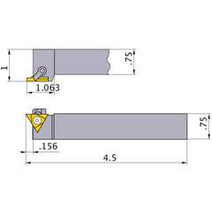 ‎MTVOR-12-4B TURNING HOLDER