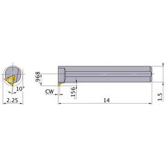 ‎S24-STHNL-4 BORING BAR