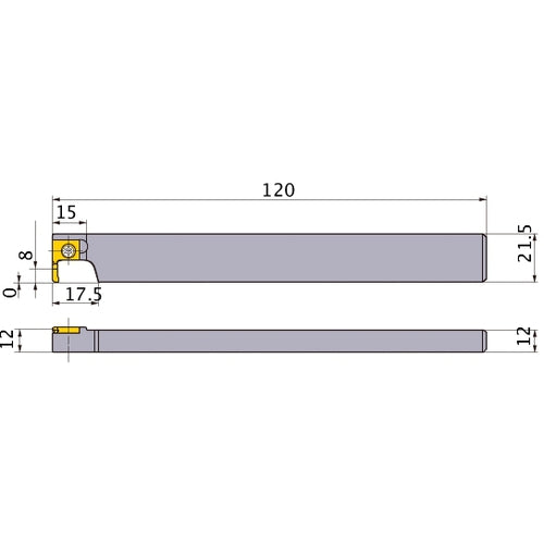 SBAHR1222 BORING BAR