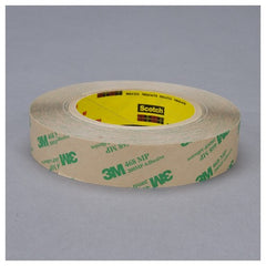 3M Adhesive Transfer Tape 468MP Clear 1/2″ × 60 yd 5 mil - Industrial Tool & Supply