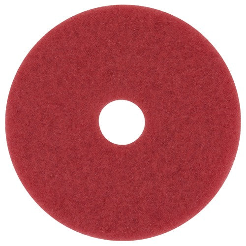 3M Red Buffer Pad 5100 10″ - Industrial Tool & Supply
