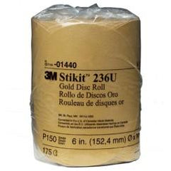 6 - P150 Grit - 236U Disc Roll - Industrial Tool & Supply