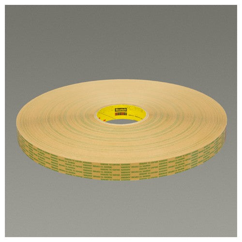 3M Adhesive Transfer Tape Extended Liner 465XL Translucent 1/2″ × 60 yd 2 mil - Industrial Tool & Supply