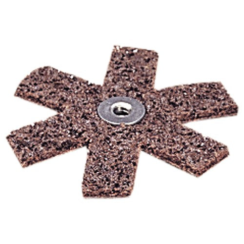 Scotch-Brite Star 3″ A CRS LS 25 per inner - Industrial Tool & Supply