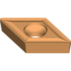 DCMT 3252 ZX3 UD52, .031″ Corner Radius, 5/32″ Thick, Turning Indexable Insert - Industrial Tool & Supply