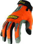 High Viz Orange Reflective Work Glove - Large - Industrial Tool & Supply