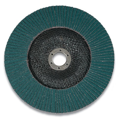 7 in × 7/8 in 546D Abrasive Flap Disc T27 80 Alt Mfg # 30606 - Industrial Tool & Supply