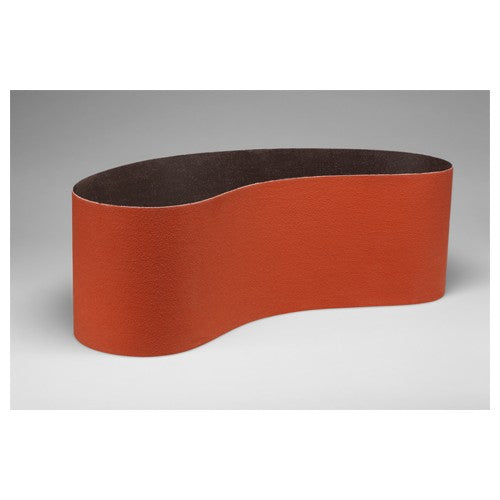 ‎3M Cloth Belt 747D P150 X-weight 8″ × 19-7/8″ Fabri-lok Single-flex - Industrial Tool & Supply