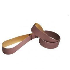 6 x 168" - 320 Grit - Aluminum Oxide - Cloth Belt - Industrial Tool & Supply