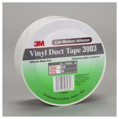 49X50YDS 3903 WHITE VINYL DUCT TAPE - Industrial Tool & Supply