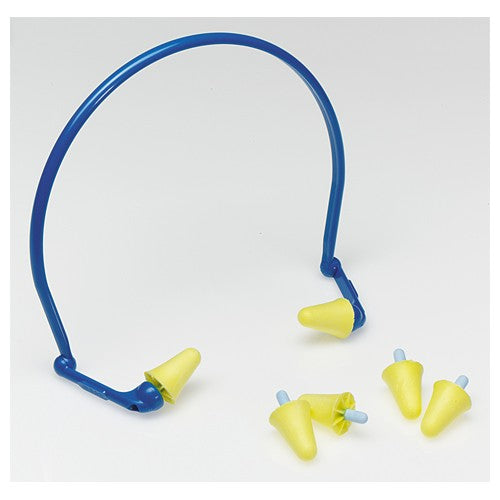 ‎3M E-A-Rflex Banded Hearing Protector with Foam Tips 10 Bands 350-1001 - Industrial Tool & Supply