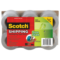 Scotch Sure Start Packaging Tape DP-1000RF6 1.88″ × 900″ (48 mm × 22 8 m) - Industrial Tool & Supply