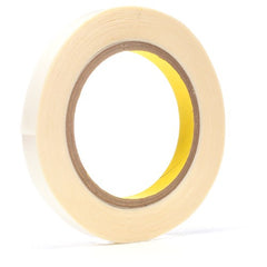 3M Double Coated Tape 444 Clear 1/2″ × 36 yd 3.9 mil - Industrial Tool & Supply