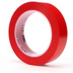 List 471 1" x 36 yds Vinyl Tape - Red - Industrial Tool & Supply